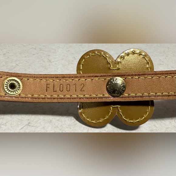 Louis Vuitton Flower Lexington Belt/Bracelet/Choker Vernis Varnished Leather - Picture 9 of 9